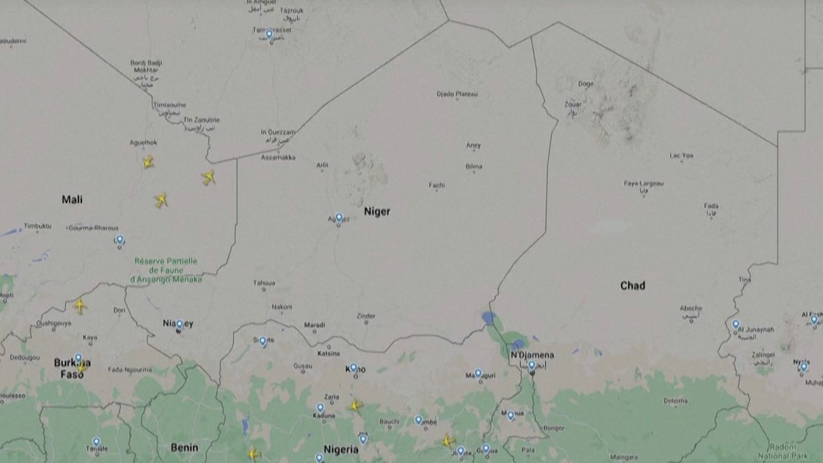 Niger uzavřel vzdušný prostor, reaguje na hrozbu vojenské intervence